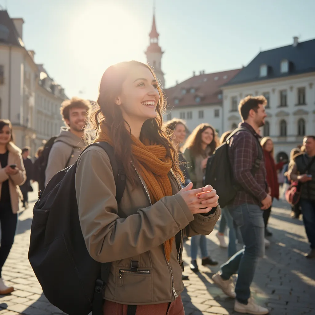 Inspirierende Ansicht von Jena, die die Gründungsidee der Schule symbolisiert